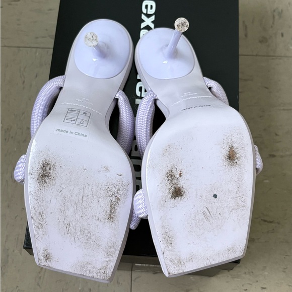 Alexander Wang Lavender Strappy Heels - Picture 4 of 7